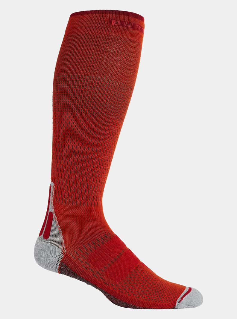 Burton Performance + Ultralight Compression Snowboardové Ponožky Panske Ruzove | 47185-MOHT