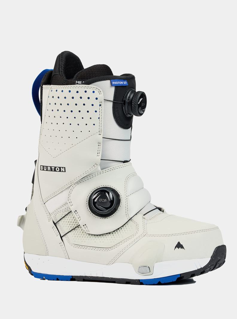 Burton Photon Step On® (Soft) Snowboardové Topánky Panske Biele | 82746-ROWC