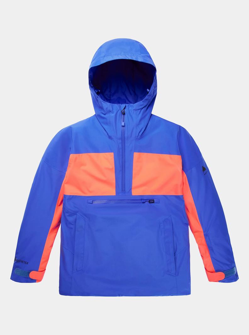Burton Pillowline GORE-TEX 2L Anorak Zimní Bunda Damske Modre Oranžové | 89617-CXTU