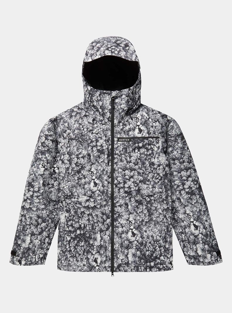 Burton Pillowline GORE‑TEX 2L Zimní Bunda Panske Tmavo Zelene | 28194-LGHB