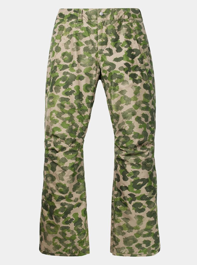 Burton Powline GORE-TEX 2L Insulated Snowboardove Nohavice Damske Zelene Maskacove | 84760-HOAS