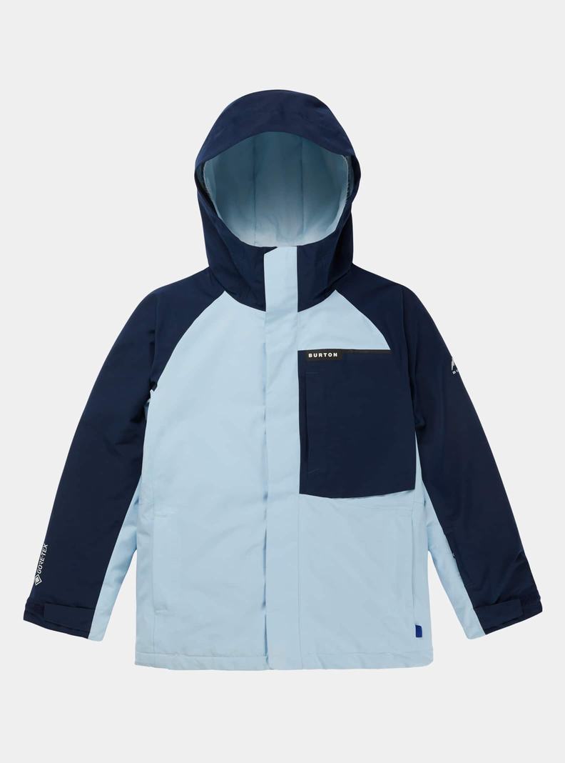 Burton Powline GORE-TEX 2L Zimní Bunda Detske Modre | 90763-UDSI