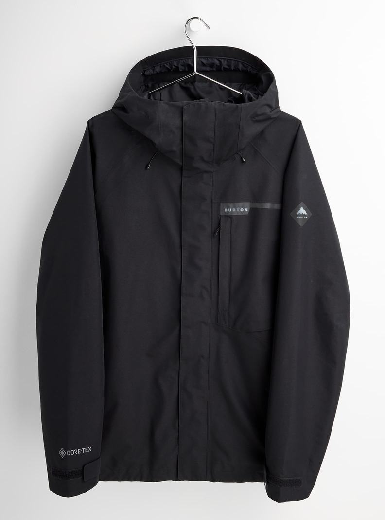Burton Powline GORE-TEX 2L Zimní Bunda Panske Čierne | 09361-ZDXA