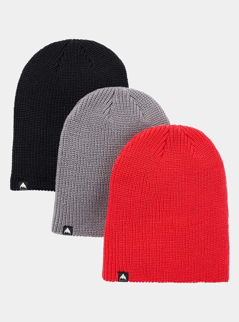 Burton Recycled DND (3 Pack) Čiapky Detske Čierne Siva Ruzove | 29704-FSHK