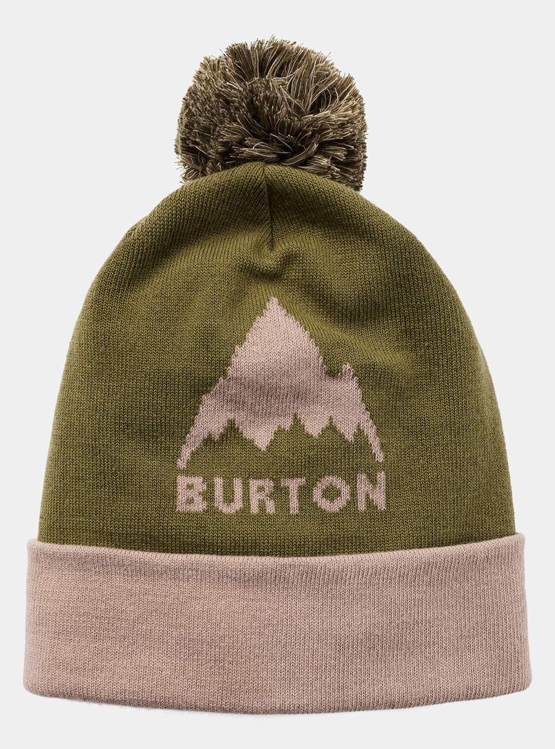 Burton Recycled Trope Čiapky Damske Olivovo Zelená | 23619-XYIK