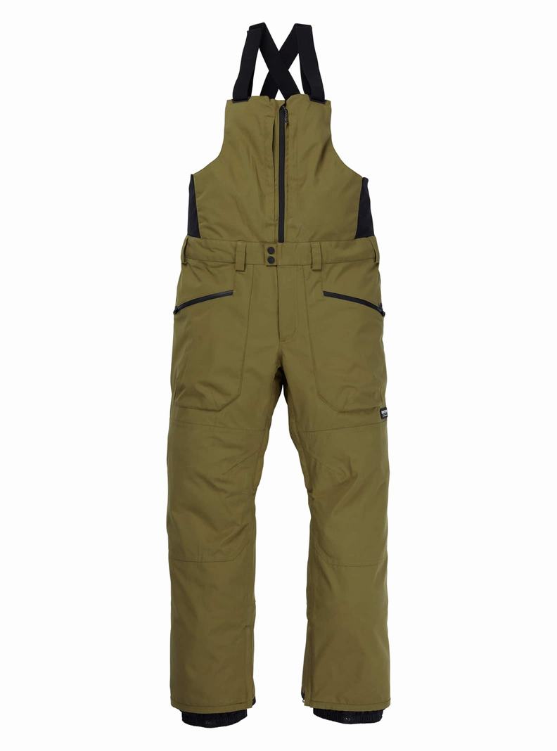 Burton Reserve 2L Snowboardove Nohavice Panske Olivovo Zelená | 09765-ABJO
