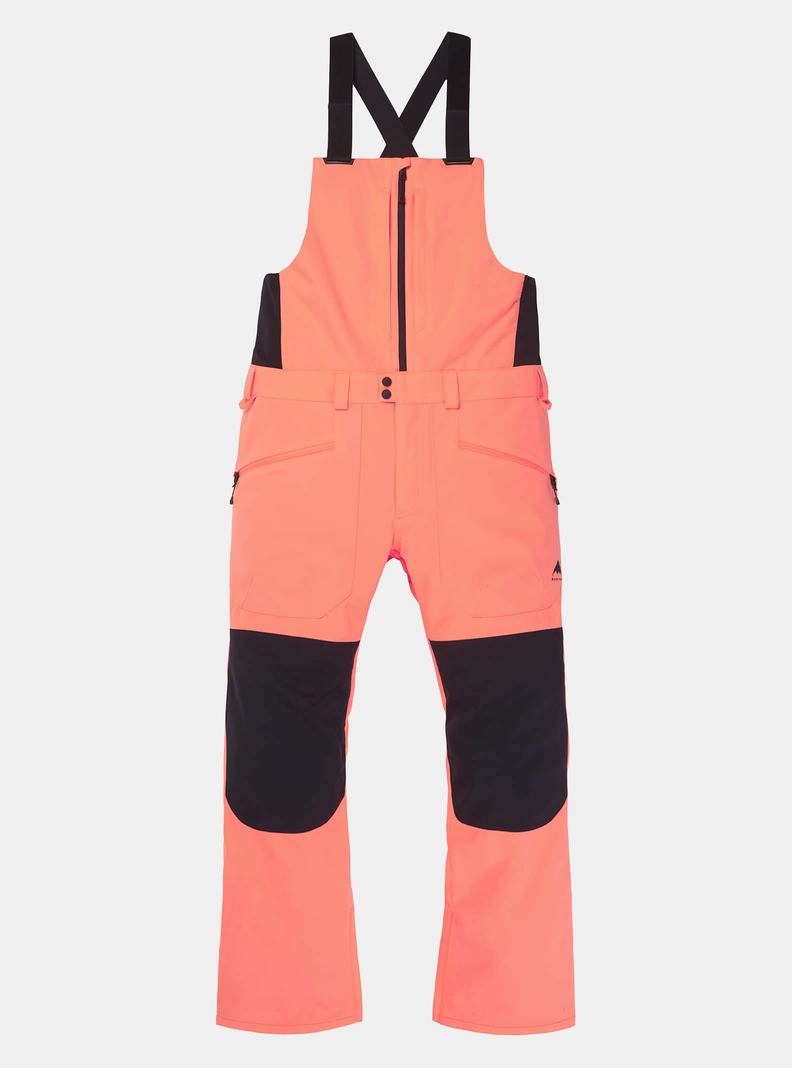 Burton Reserve 2L Snowboardove Nohavice Panske Oranžové Čierne | 80439-OUIM
