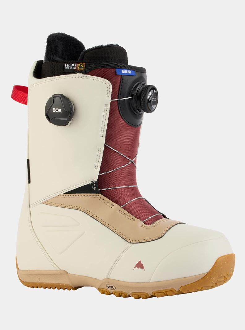 Burton Ruler BOA® (Siroke Topanky) Snowboardové Topánky Panske Biele | 87436-AIES