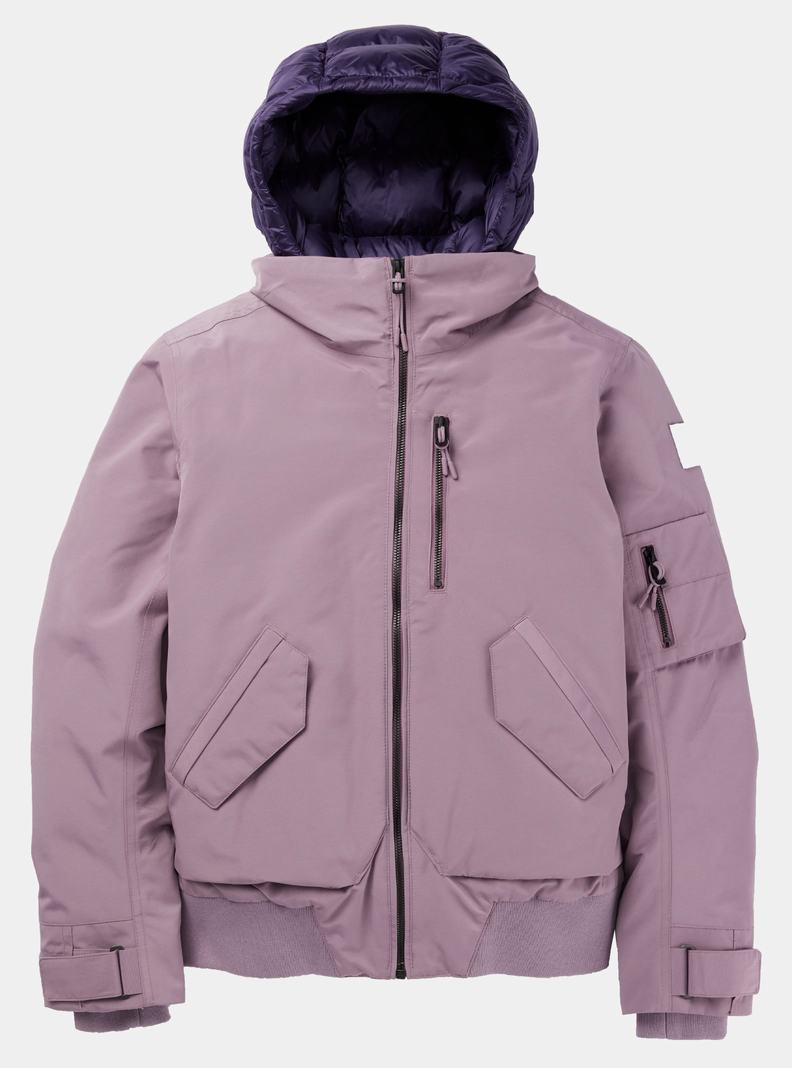 Burton Saxton Bomber Zimní Bunda Damske Lavendel | 39762-DBJE