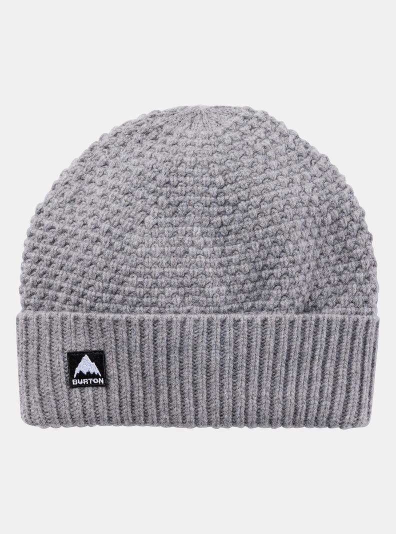 Burton Seed Stitch Čiapky Panske Siva | 71402-WQNS