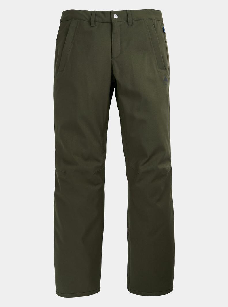 Burton Society 2L Snowboardove Nohavice Damske Tmavo Zelene | 43968-YSJN
