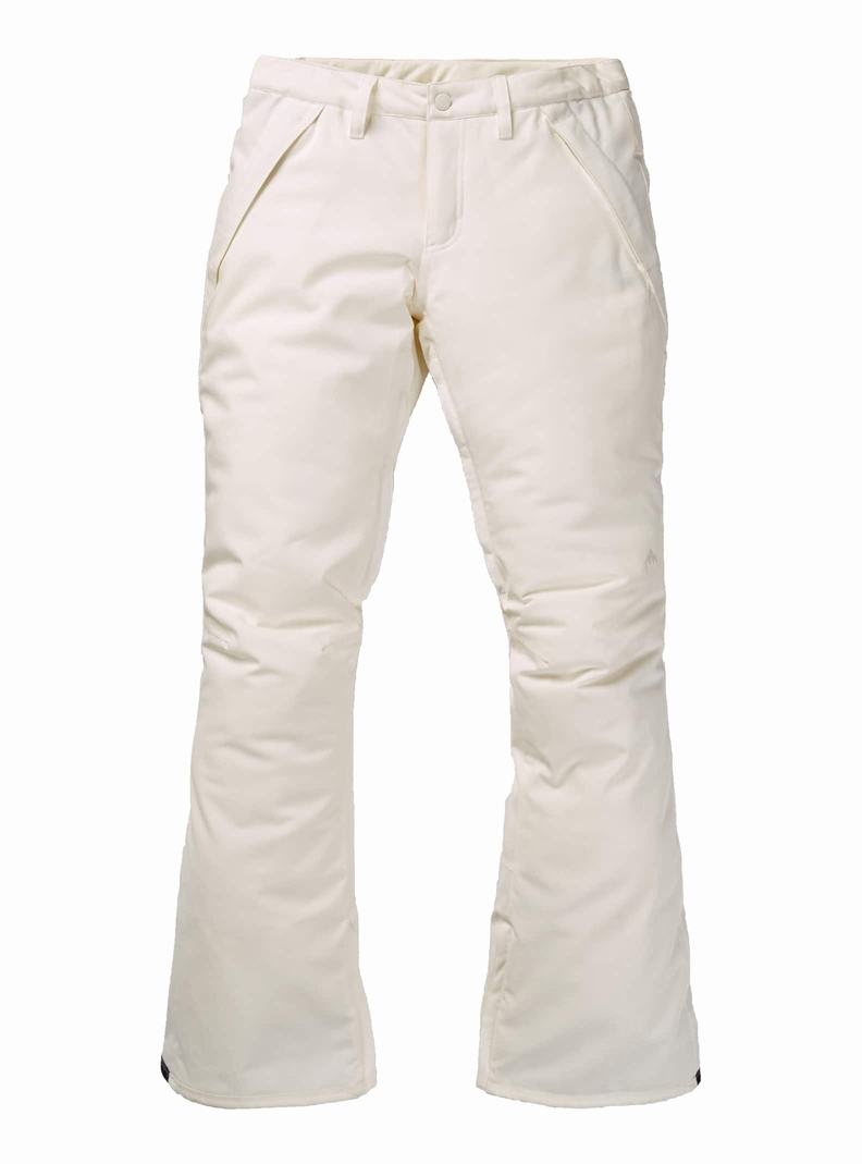 Burton Society Snowboardove Nohavice Damske Biele | 52341-VILT