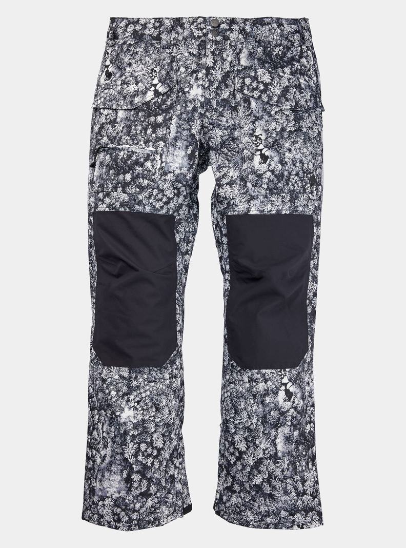 Burton Southside 2L (Slim Fit) Snowboardove Nohavice Panske Tmavo Zelene Čierne | 04571-IUTW