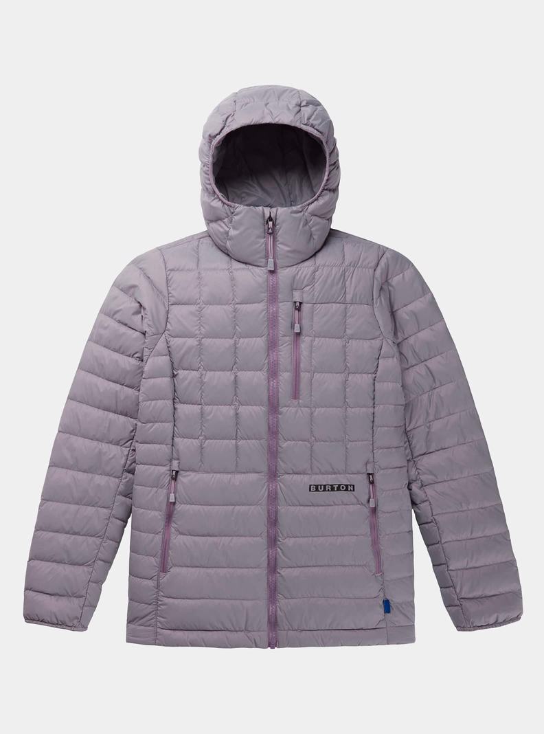 Burton Stredne-Heat S Kapucňou Down Insulated Zimní Bunda Damske Lavendel | 45968-NYUG