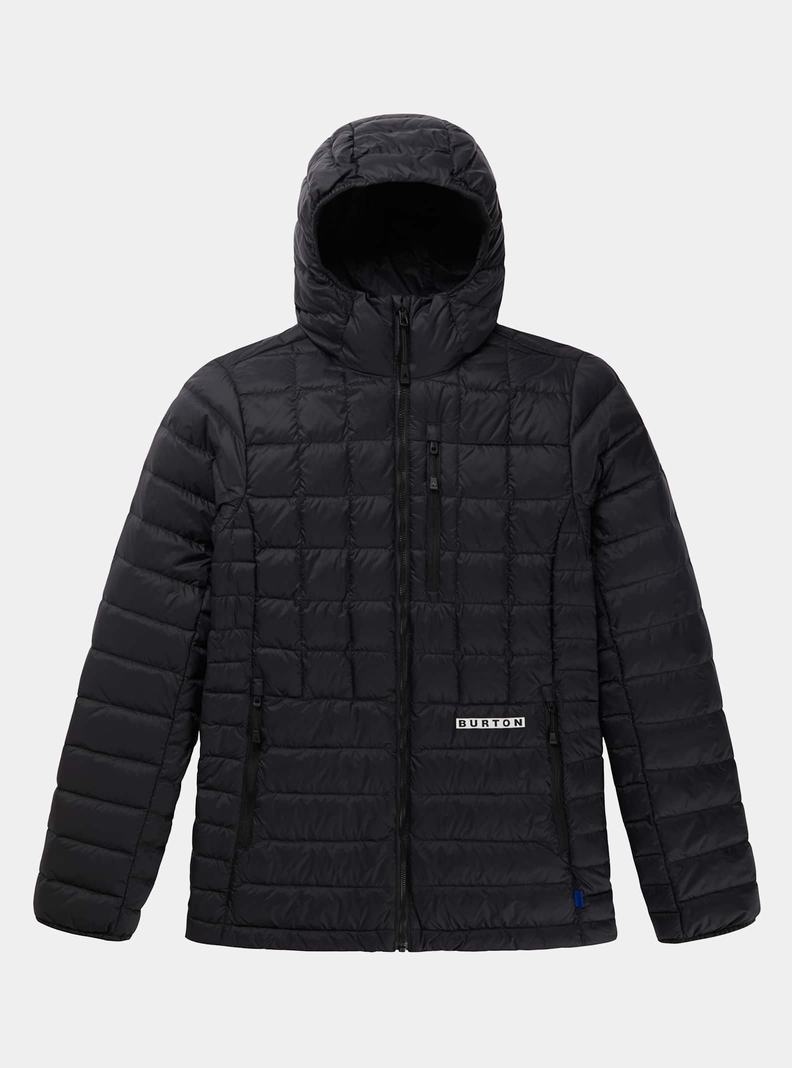 Burton Stredne-Heat S Kapucňou Down Insulated Zimní Bunda Damske Čierne | 78093-UEGH