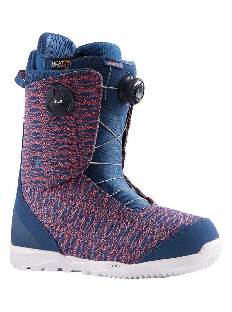 Burton Swath BOA® Snowboardové Topánky Panske Nachový Modre | 90425-YTVM