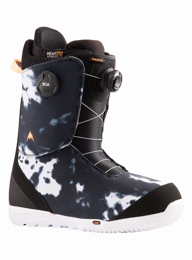 Burton Swath BOA® Snowboardové Topánky Panske Čierne | 94051-AXNI
