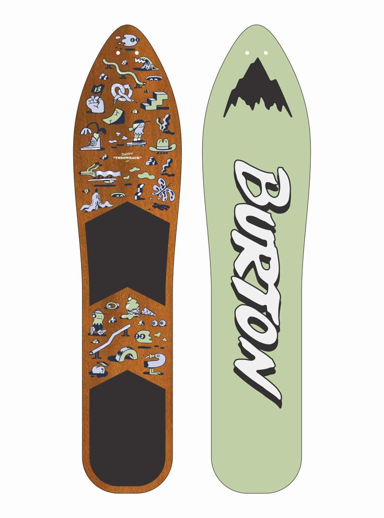 Burton The Throwback Snowboardy Panske | 94870-LAOT