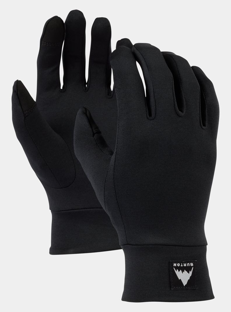 Burton Touchscreen Glove Liner Rukavice Panske Čierne | 68142-EYNW