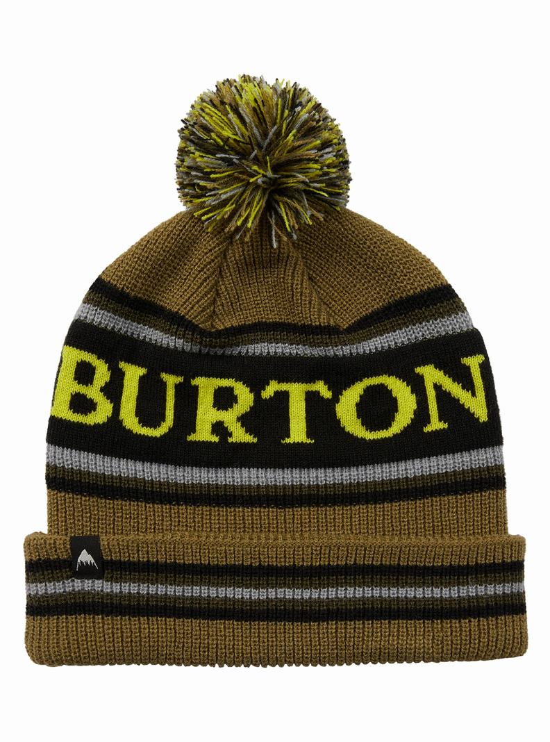 Burton Trope Čiapky Detske Olivovo Zelená | 35172-JCUX