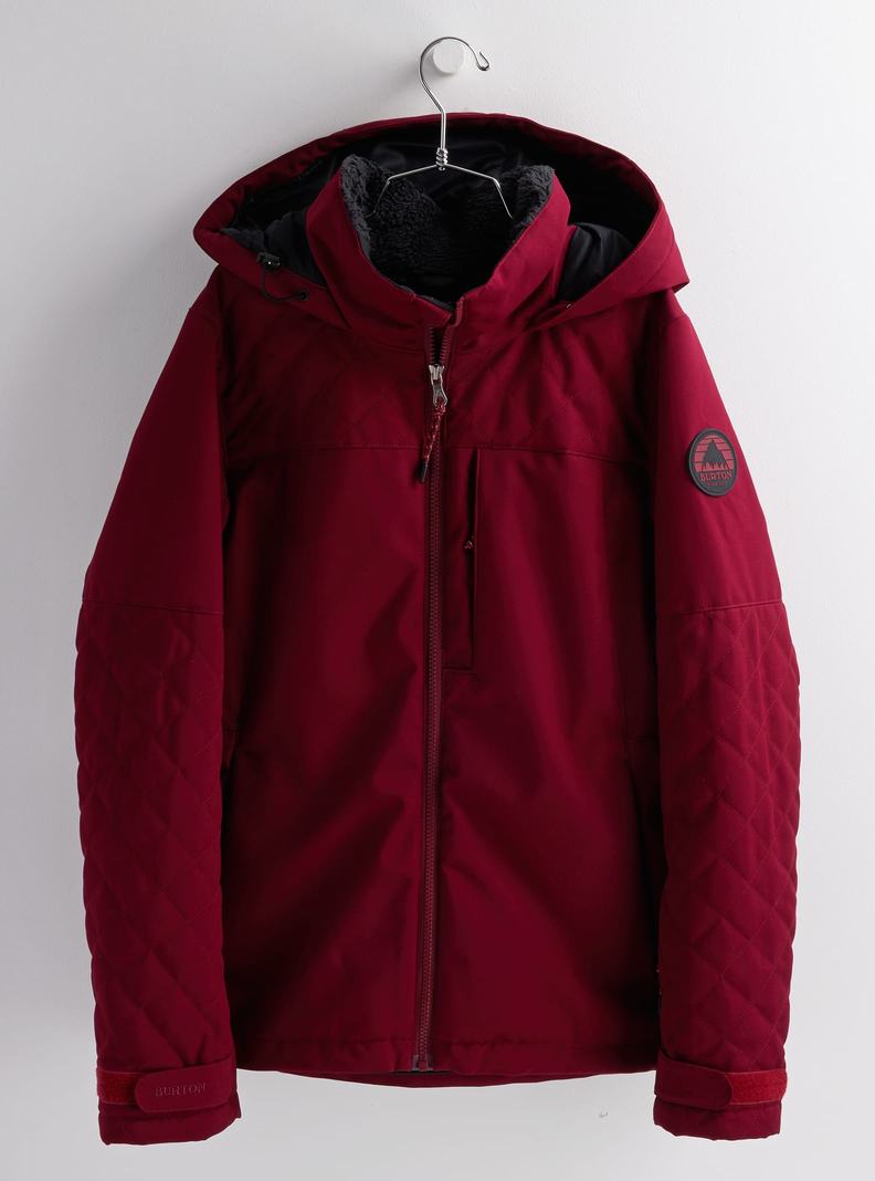 Burton Tulum Stretch Zimní Bunda Damske Bordove | 39658-ELPA