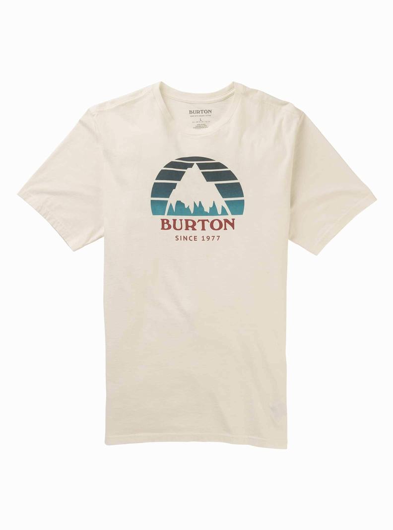 Burton Underhill Kratke Sleeve Tričko Damske Biele | 01648-HNUR