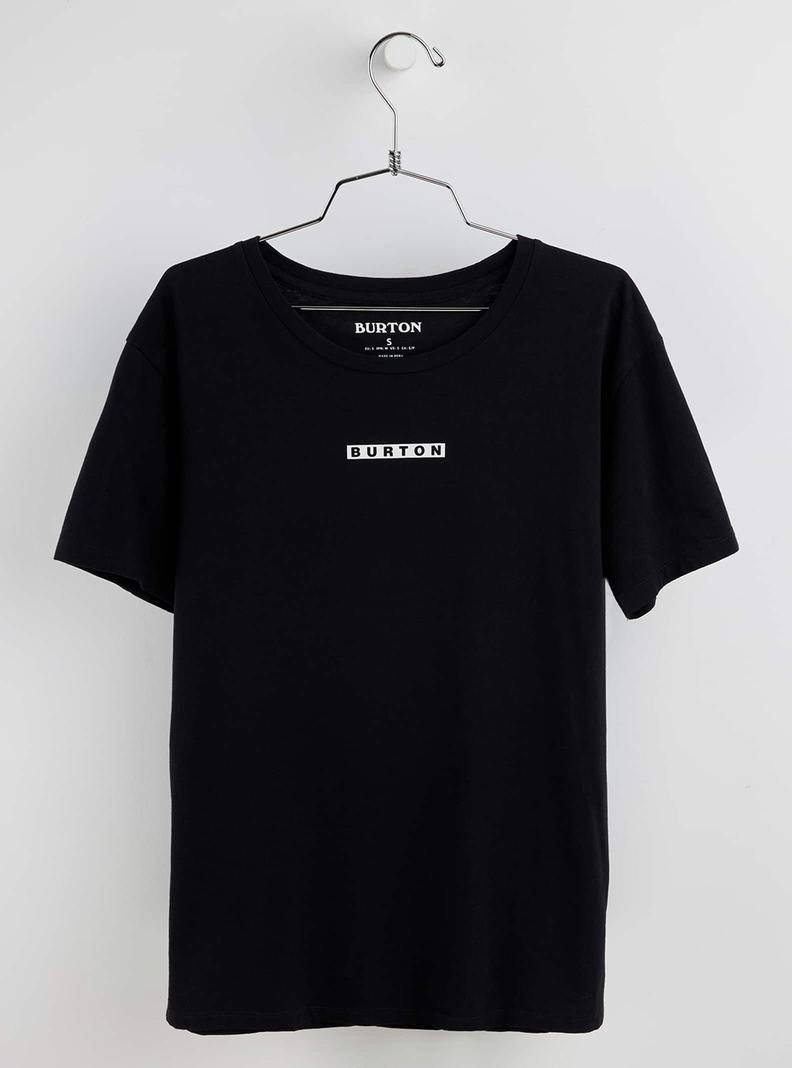 Burton Vault Kratke Sleeve Tričko Damske Čierne | 07935-NXEM