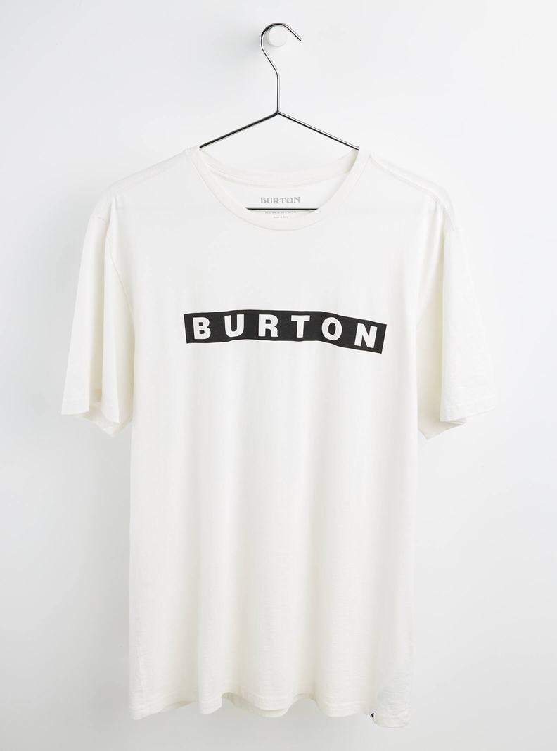 Burton Vault Kratke Sleeve Tričko Damske Biele | 93081-USLM