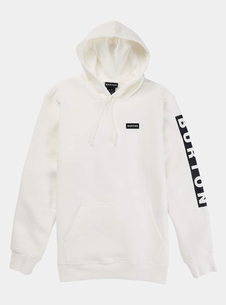 Burton Vault Pullover Mikina Panske Biele | 35768-YSAE