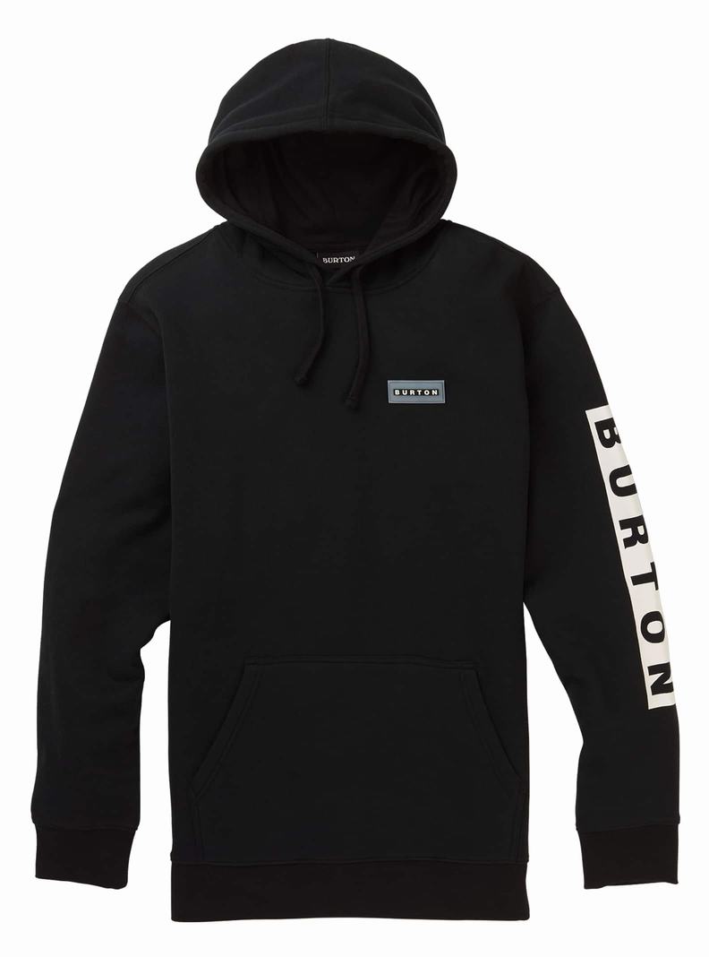 Burton Vault Pullover Mikina Panske Čierne | 68057-OYLN
