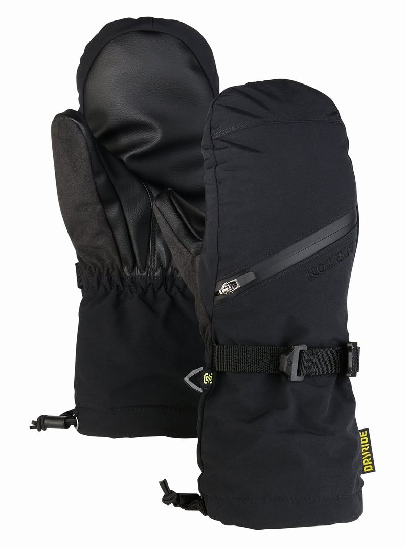 Burton Vent Rukavice Detske Čierne | 41630-OZQF