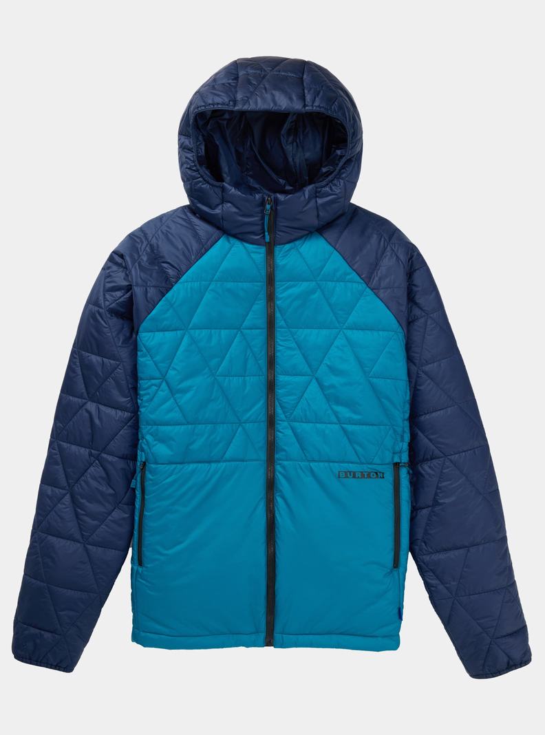 Burton Versatile Heat S Kapucňou Syntetická Insulated Zimní Bunda Panske Modre | 71284-QXMV