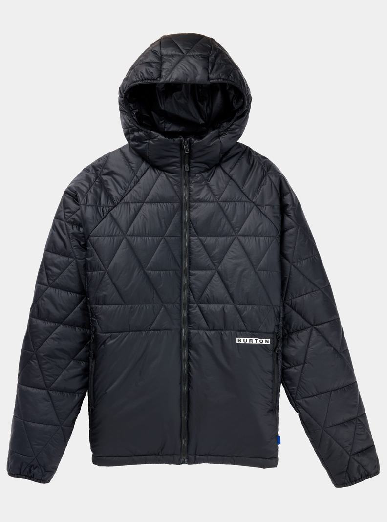 Burton Versatile Heat S Kapucňou Syntetická Insulated Zimní Bunda Panske Čierne | 75820-ECNB