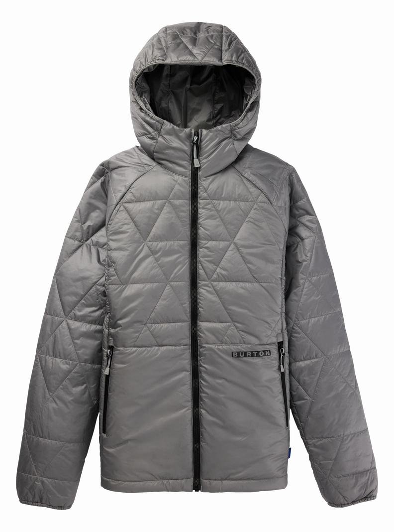 Burton Versatile Heat S Kapucňou Syntetická Insulated Zimní Bunda Damske Siva | 86025-BXEQ
