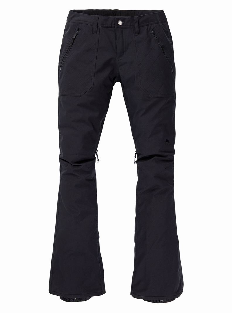 Burton Vida Snowboardove Nohavice Damske Čierne | 96783-CTJL