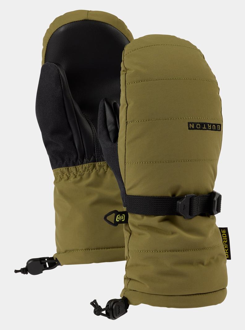 Burton Warmest Rukavice Detske Olivovo Zelená | 43716-VABL