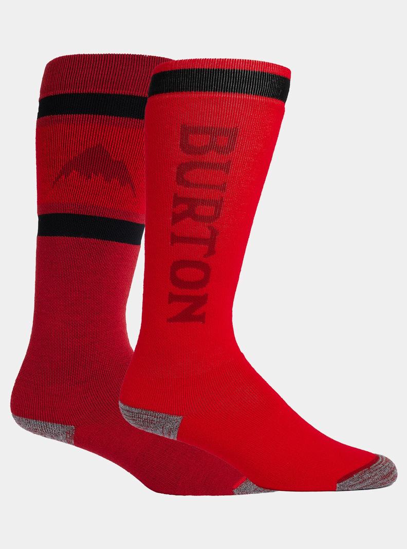 Burton Weekend Midweight (2 Pack) Snowboardové Ponožky Damske Ruzove | 56983-COZE