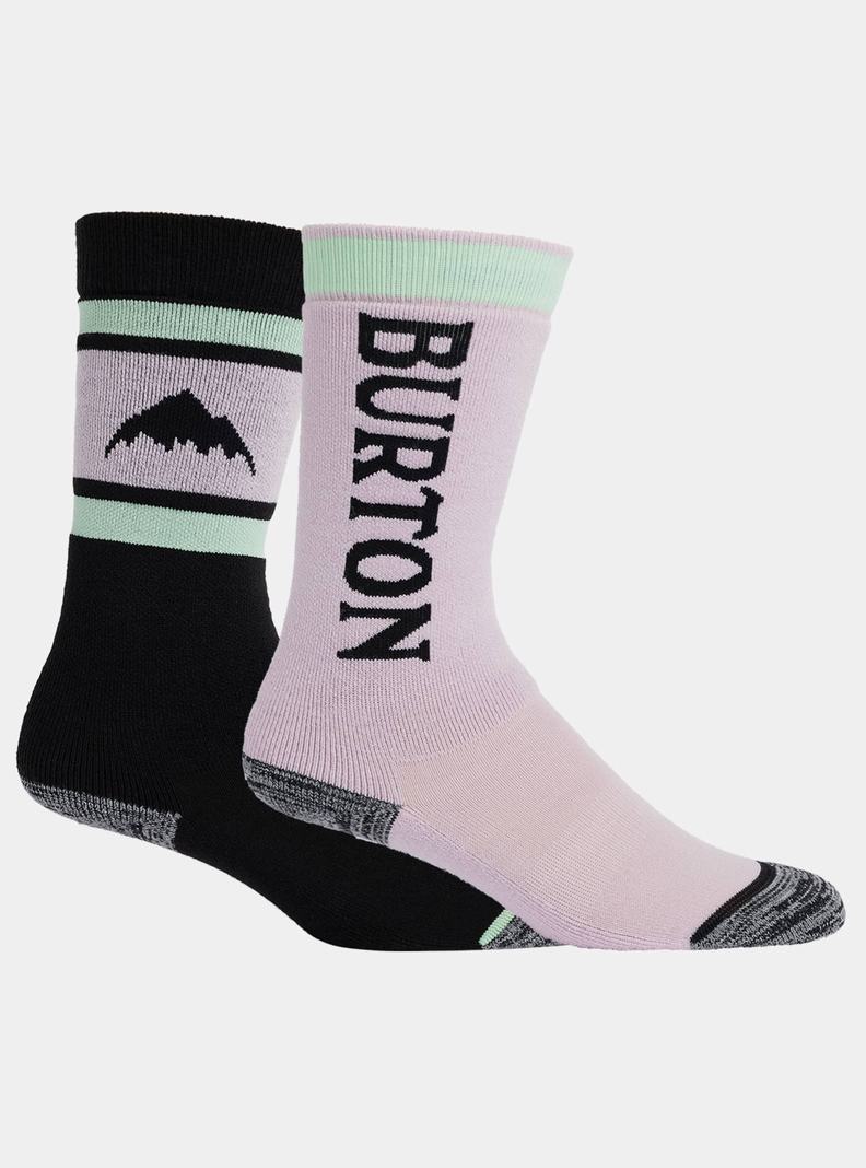 Burton Weekend Midweight (2 Pack) Snowboardové Ponožky Detske Nachový | 72390-IFSP