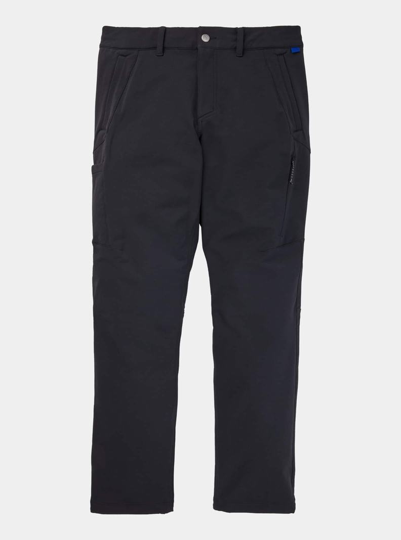 Burton Zimná Shelter Brushed Nohavice Panske Čierne | 96837-TFHE