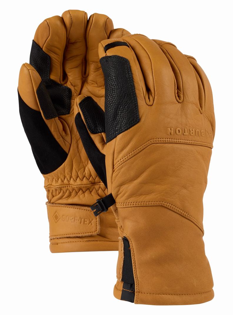 Burton [ak] Clutch GORE-TEX Kozene Rukavice Panske Oranžové | 43925-FTGX