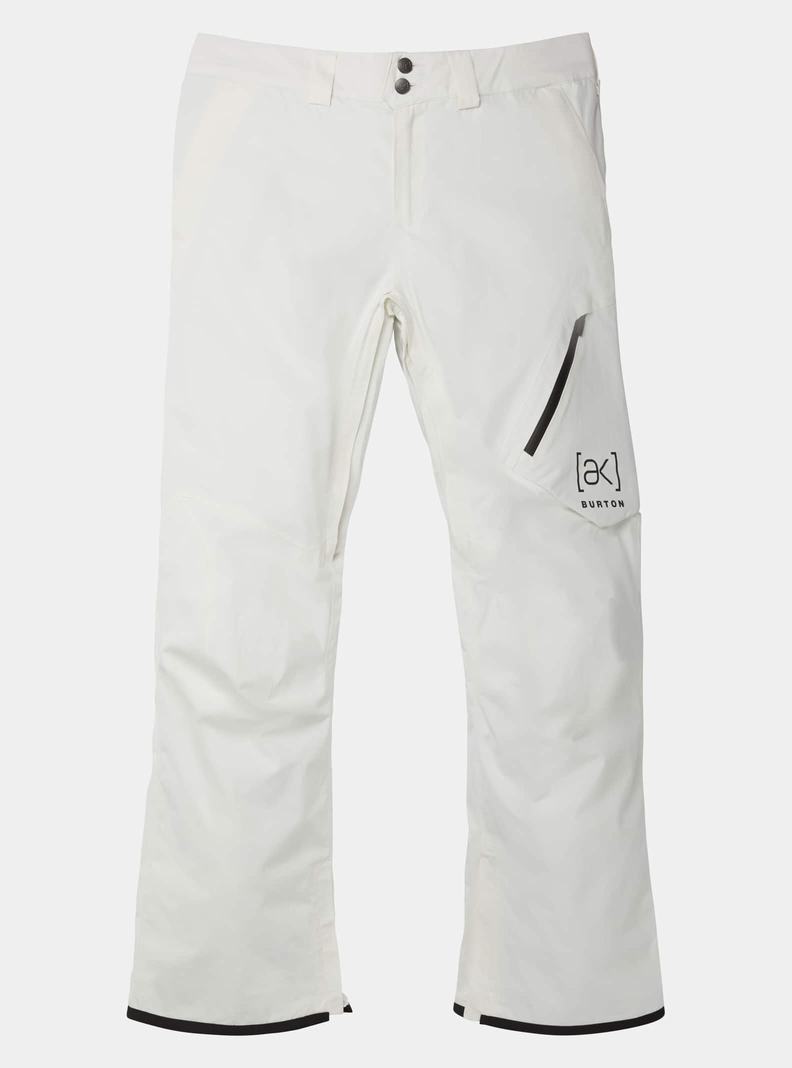 Burton [ak] Cyclic GORE‑TEX 2L (Vysoke) Snowboardove Nohavice Panske Biele | 38276-HGOZ