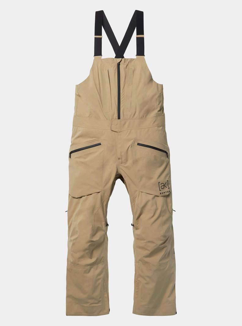 Burton [ak] Freebird GORE‑TEX 3L Stretch Snowboardove Nohavice Panske Hnedožltý | 47561-SGTV