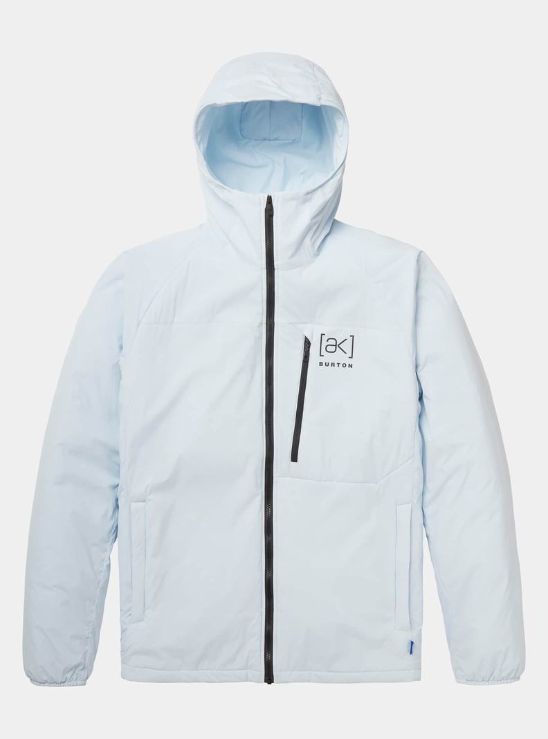 Burton [ak] Helium S Kapucňou Stretch Insulated Zimní Bunda Panske Modre | 21365-AUSE