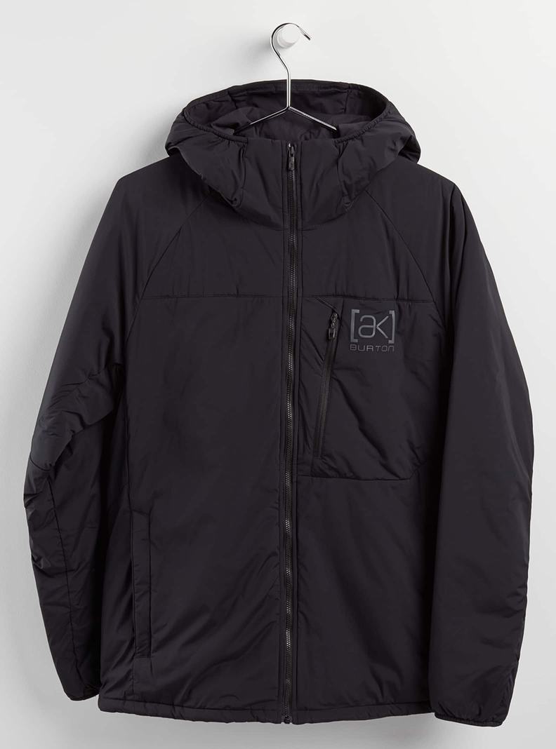 Burton [ak] Helium S Kapucňou Stretch Insulated Zimní Bunda Panske Čierne | 46138-ASBD