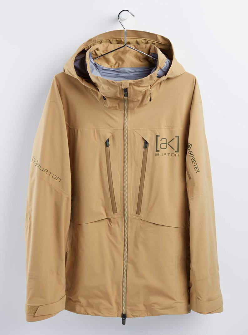 Burton [ak] Hover GORE‑TEX 3L Stretch Zimní Bunda Panske Hnedožltý | 98204-EMHC