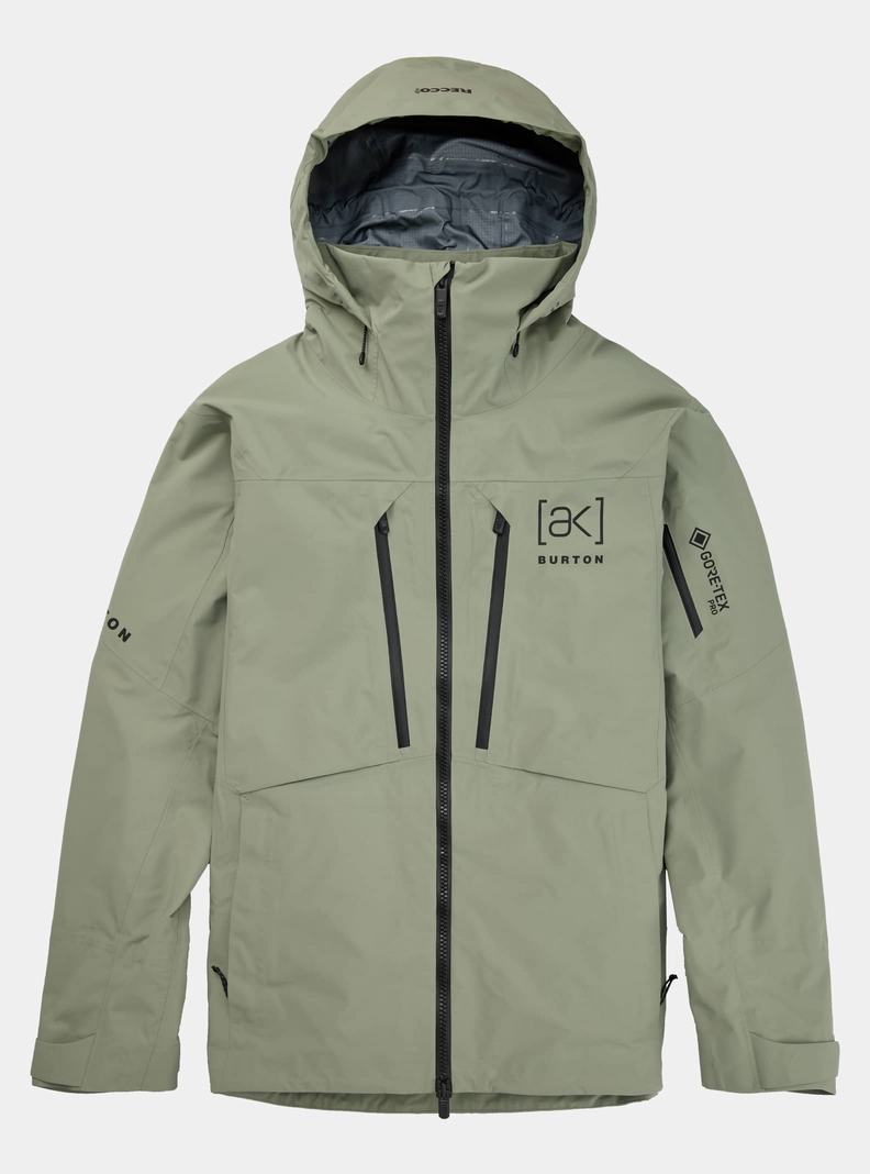 Burton [ak] Hover GORE‑TEX PRO 3L Zimní Bunda Panske Zelene | 80265-HOQZ