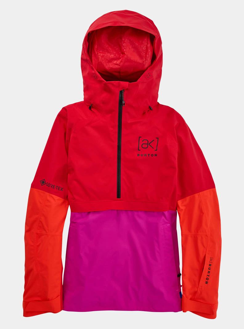 Burton [ak] Kimmy GORE-TEX 2L Anorak Zimní Bunda Damske Červené Oranžové | 26714-CRPK