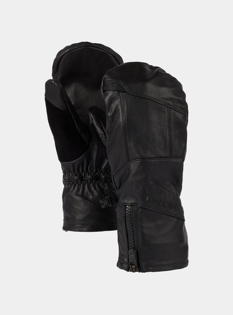 Burton [ak] Kozene Tech Rukavice Panske Čierne | 92674-SFYQ