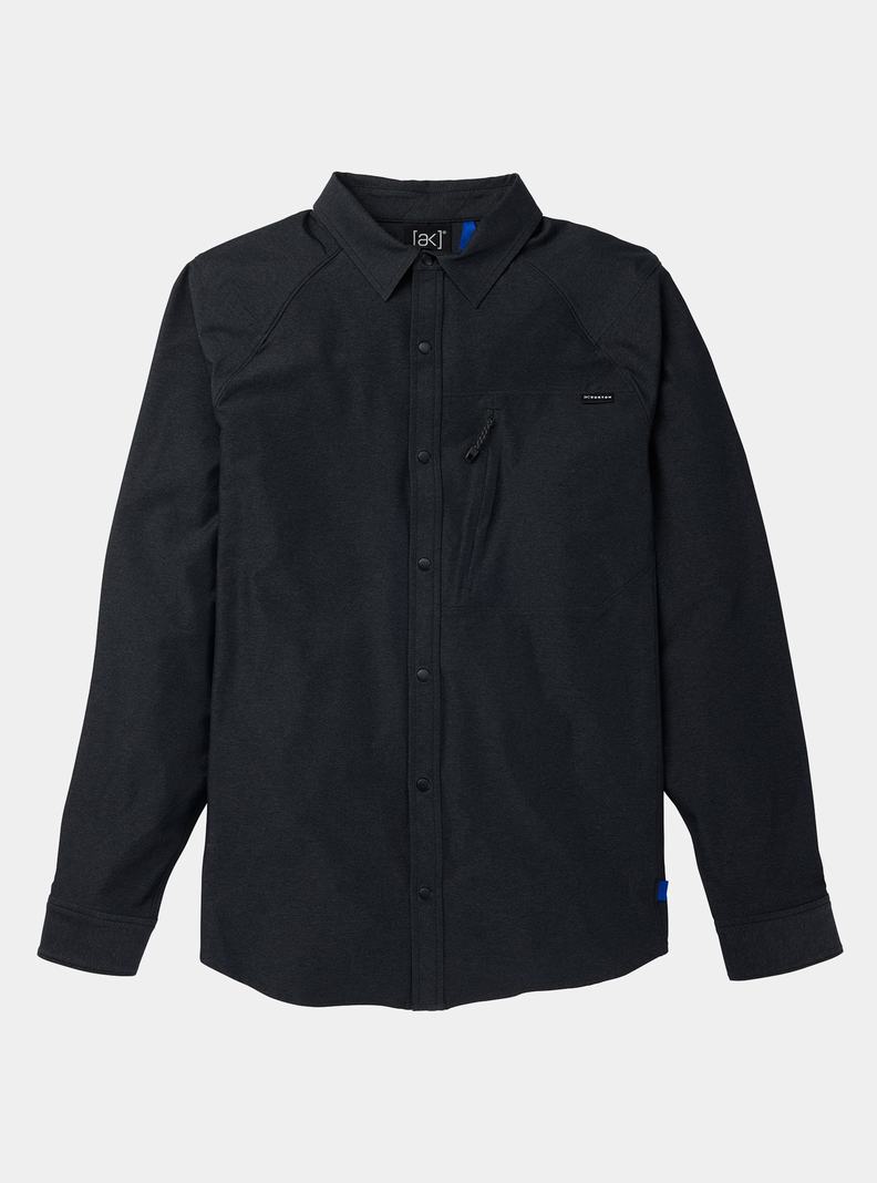 Burton [ak] Slats Long Sleeve Košele Panske Čierne | 24790-IJRO