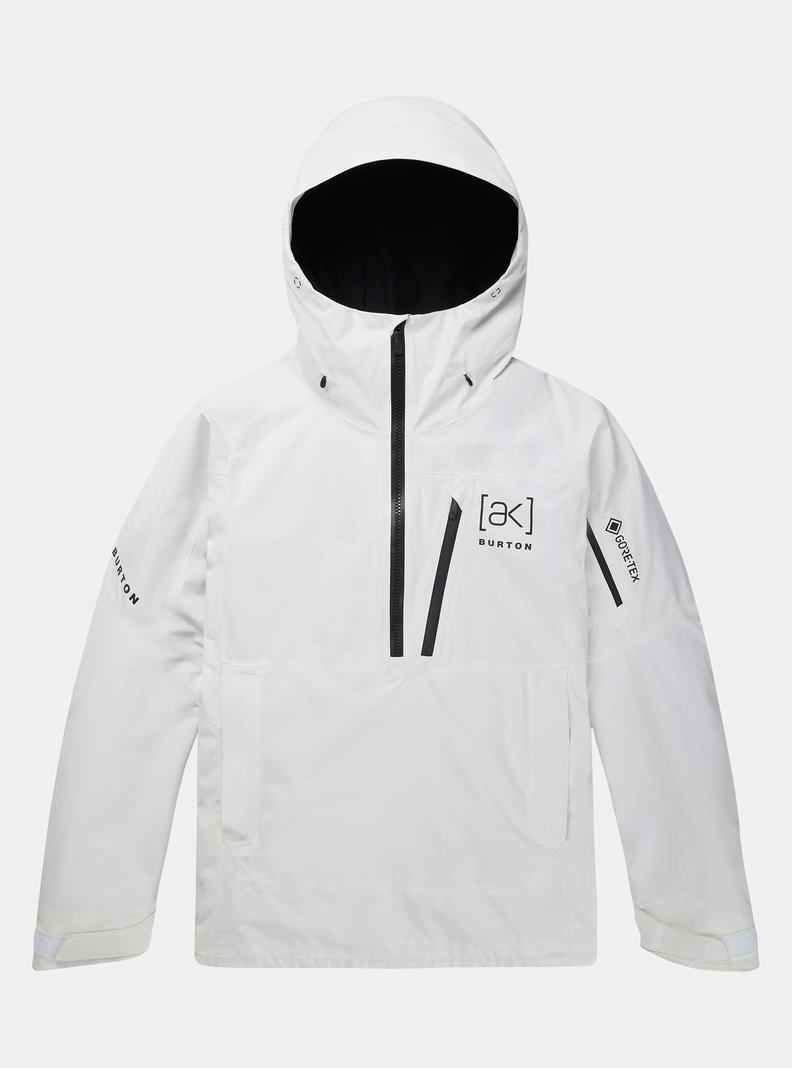 Burton [ak] Velocity GORE‑TEX 2L Anorak Zimní Bunda Panske Biele | 39150-PKNE
